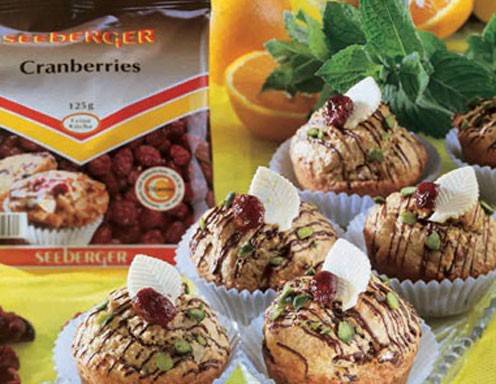 Haferkleie-Cranberry-Muffins