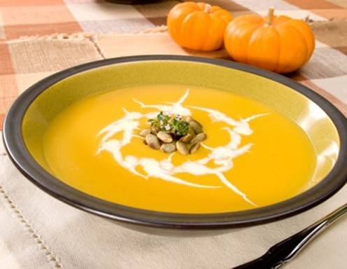 Kürbiscremesuppe
