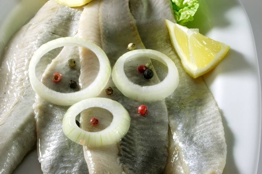 Filet vom Matjes Hering Filet vom Matjes Hering