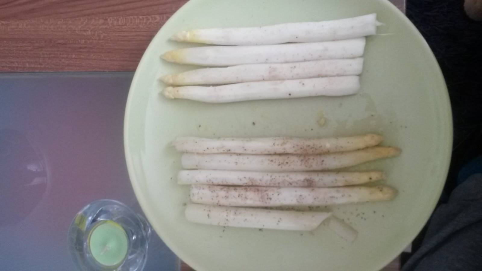 Spargel im Päckchen aus dem Backofen