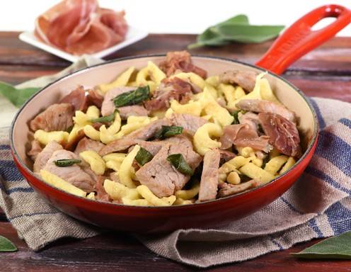 Saltimbocca-Spätzle