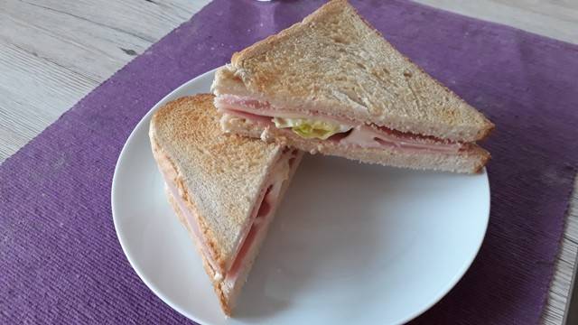 Ham and Cheese Sandwich