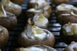 Gegrillte Pilze