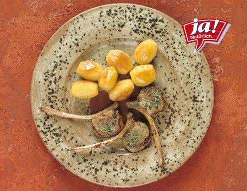Knoblauch-Lammkoteletts