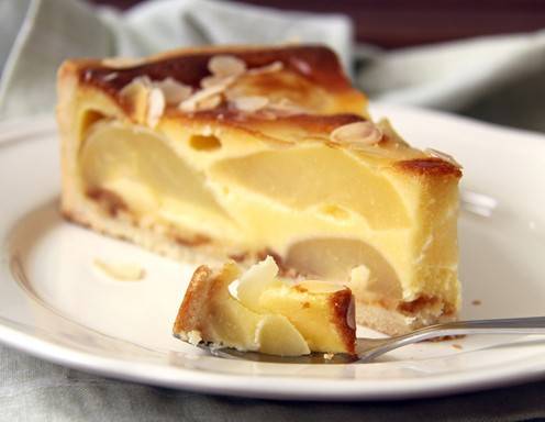 Vanille-Birnen Torte