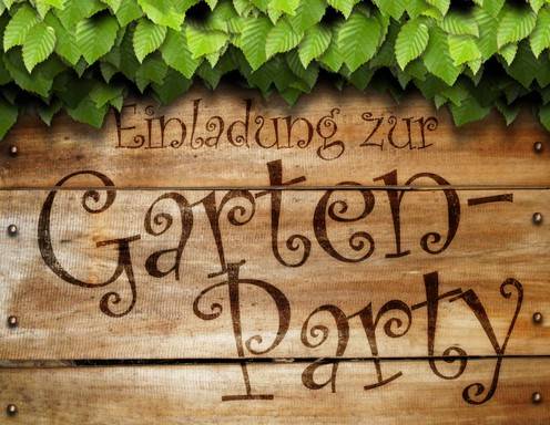 Kochen und backen für die perfekte Gartenparty