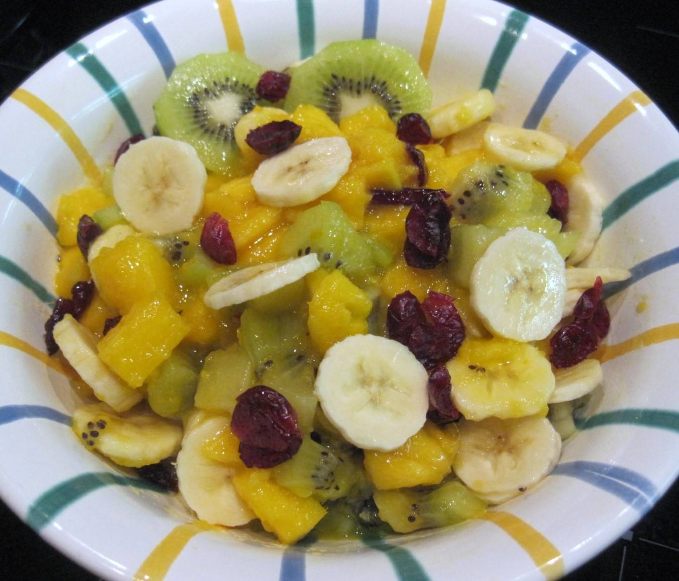 Exotischer Obstsalat