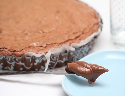 Super Soft Nutella Brownies Rezept