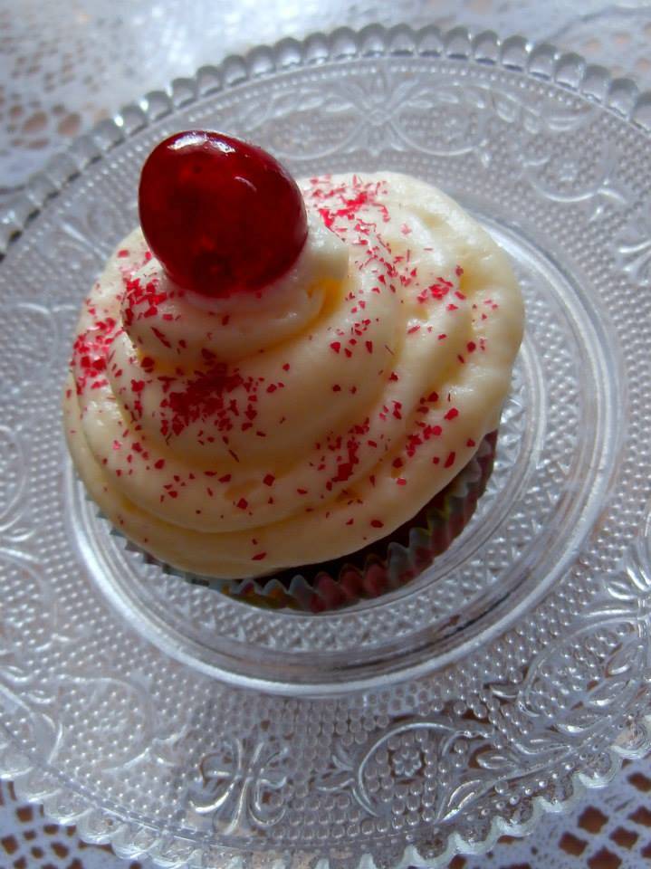 Marzipan-Schoko-Cupcakes