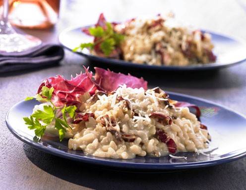 Risotto mit Radicchio und Gorgonzola Risotto mit Radicchio und Gorgonzola