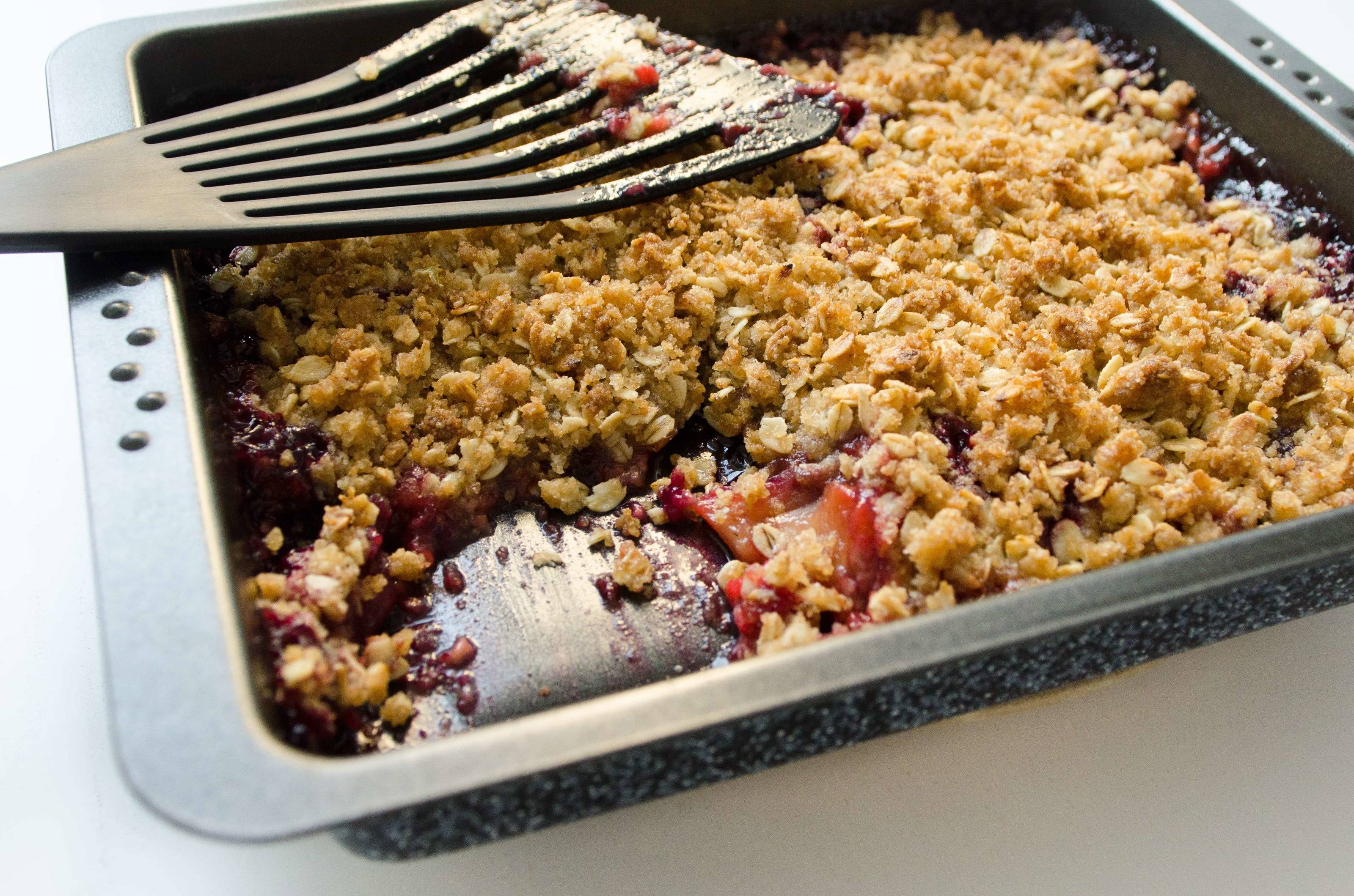 Veganer Crumble