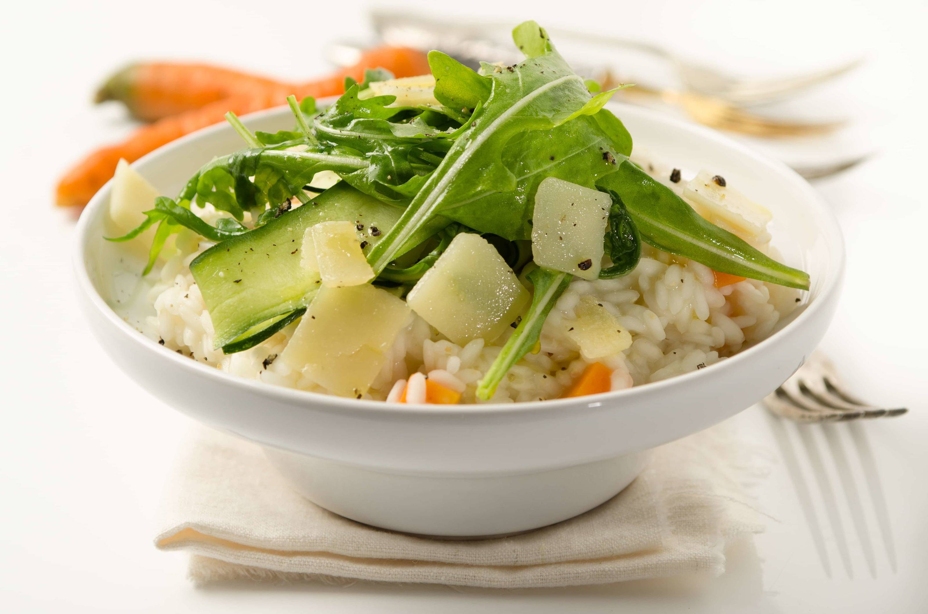 Gemüserisotto mit Parmesan