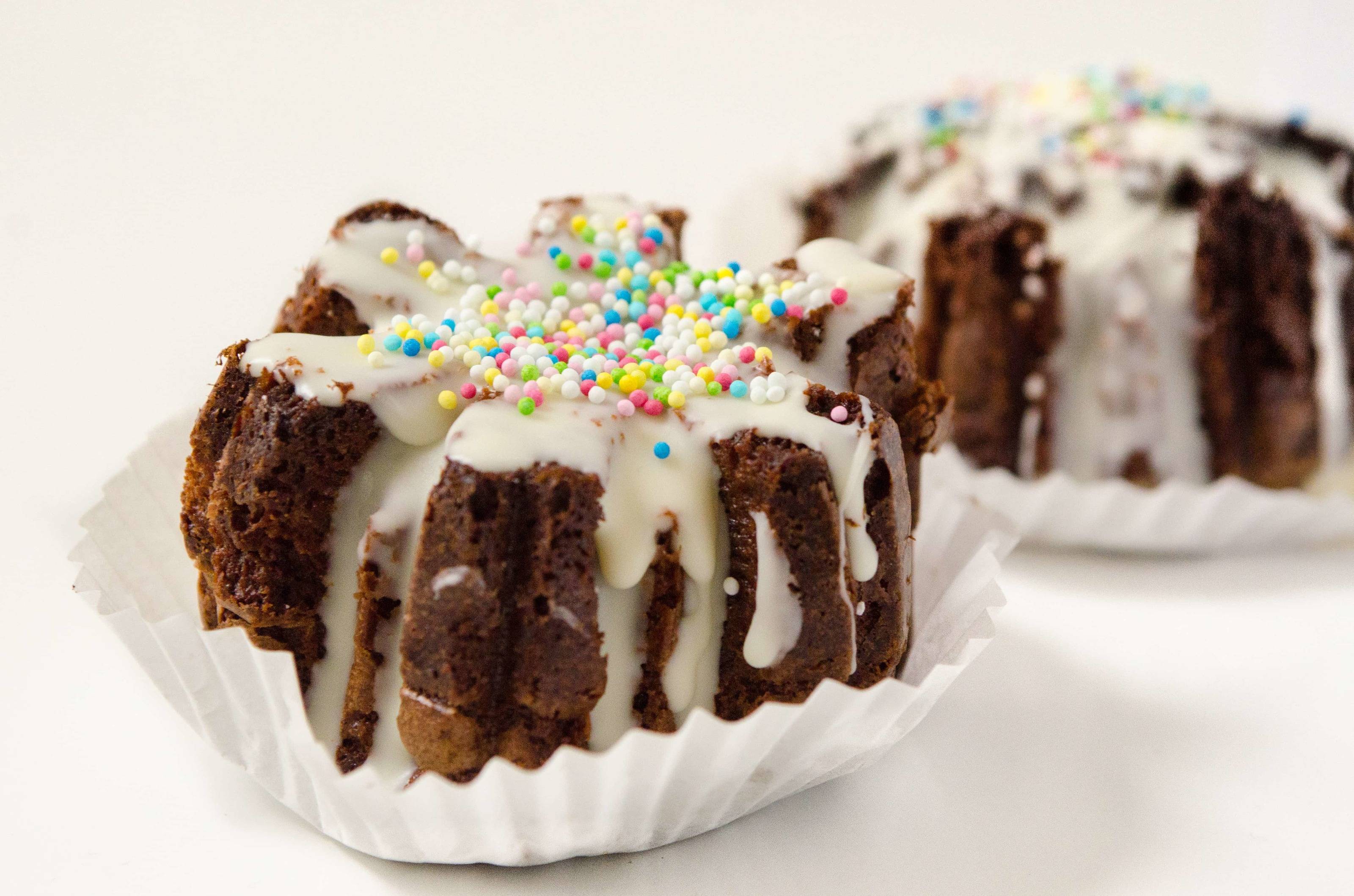 Weihnachtliche Cola-Muffins