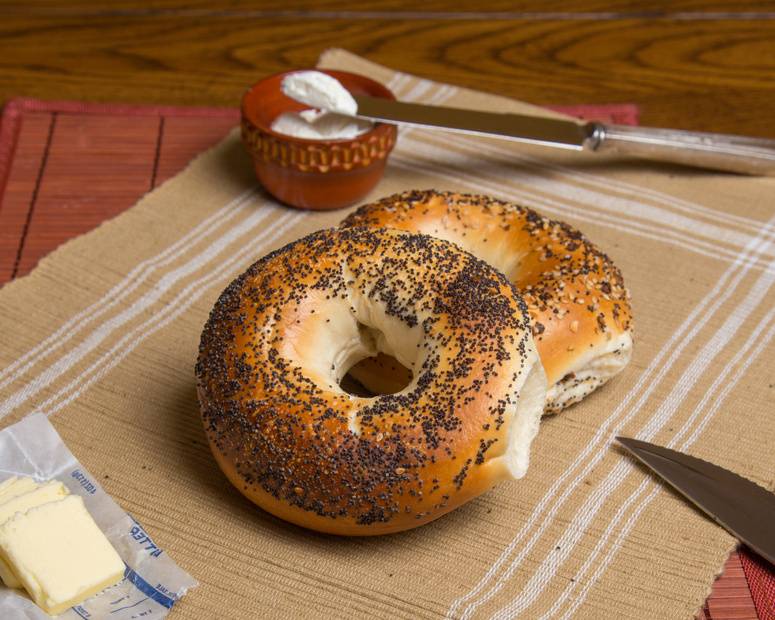 Bagels mit Mohn