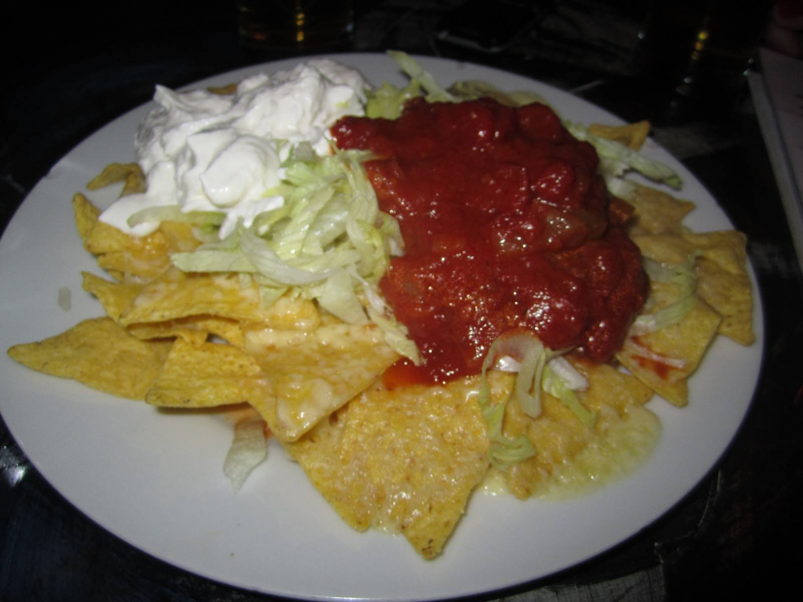 Überbackene Nachos Überbackene Nachos