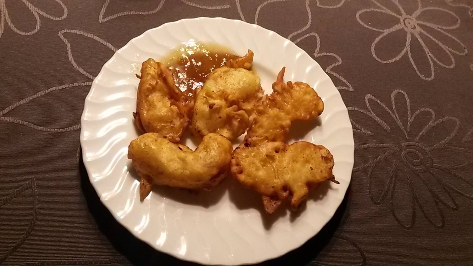 Bananen im Backteig