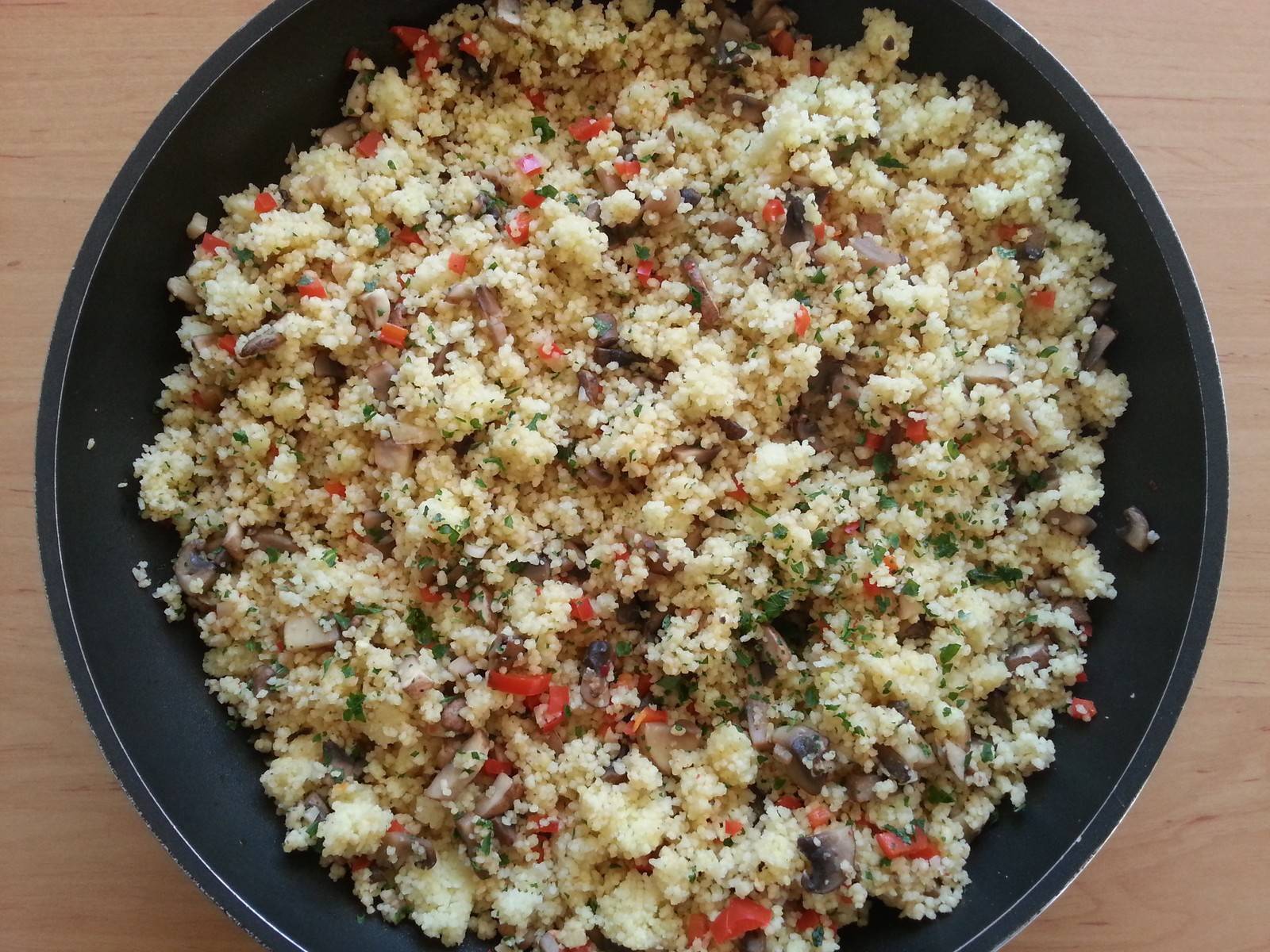 Couscous mit Champignons